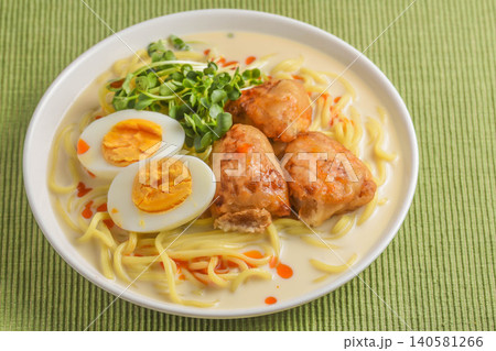カラアゲ豆乳冷し中華 カラアゲ豆乳冷し中華 140581266