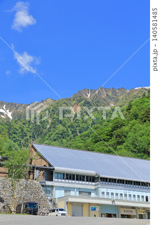 立山黒部アルペンルート扇沢駅 立山黒部アルペンルート扇沢駅 140581485