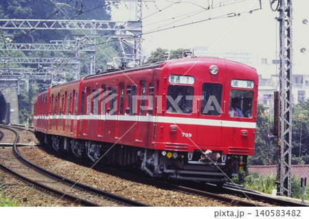 京急、塗装後で綺麗な700形、739~、横須賀中央ー京浜安浦、1980年6月25日 京急、塗装後で綺麗な700形、739~、横須賀中央ー京浜安浦、1980年6月25日 140583482