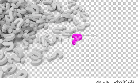 A collection of abstract question marks representing solutions or differentiation, on a white background, for presentation cover pages. A collection of abstract question marks representing solutions or differentiation, on a white background, for presentation cover pages. 140584233