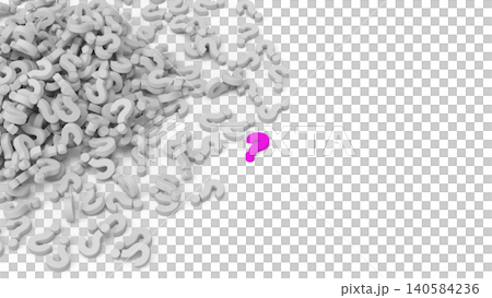 A collection of abstract question marks representing solutions or differentiation, on a white background, for presentation cover pages. A collection of abstract question marks representing solutions or differentiation, on a white background, for presentation cover pages. 140584236
