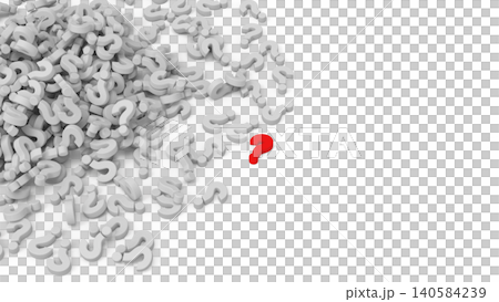 A collection of abstract question marks representing solutions or differentiation, on a white background, for presentation cover pages. A collection of abstract question marks representing solutions or differentiation, on a white background, for presentation cover pages. 140584239