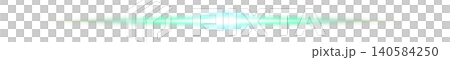 Abstract light effect material with a green glowing line of light on a transparent background. Abstract light effect material with a green glowing line of light on a transparent background. 140584250