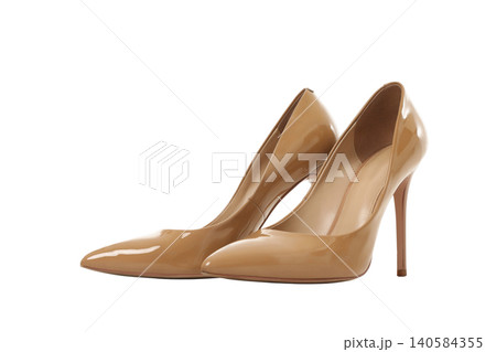Heels on white background showcase design Heels on white background showcase design 140584355