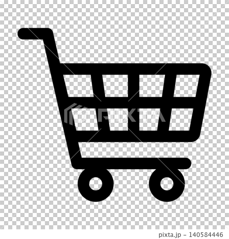 Shopping cart icon 140584446