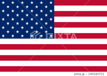 アメリカ国旗イラスト アメリカ国旗イラスト 140584721