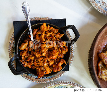 Picadillo Castellano de la Matanza, spanish cuisine Picadillo Castellano de la Matanza, spanish cuisine 140584828