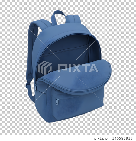 backpack isolated on the white background 140585919