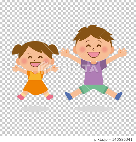 Children rejoicing Children rejoicing 140586341