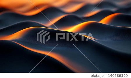 seamless pattern with waves 140586390