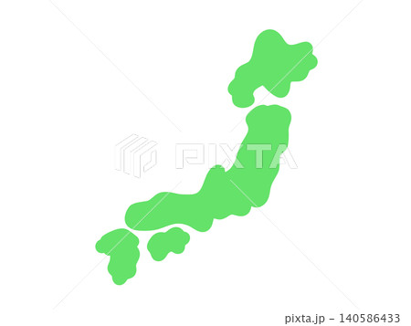 日本　イラスト 140586433