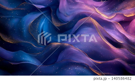 glowing abstract wave on dark, dark, dark glowing abstract wave on dark, dark, dark 140586482