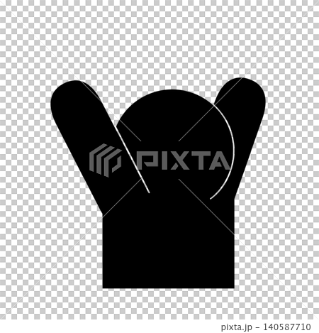 A simple pictogram of a person cheering and celebrating. A simple pictogram of a person cheering and celebrating. 140587710