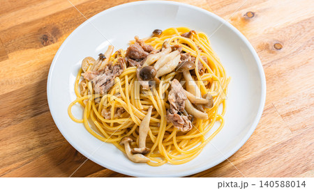 豚こま肉ときのこの和風パスタ 豚こま肉ときのこの和風パスタ 140588014