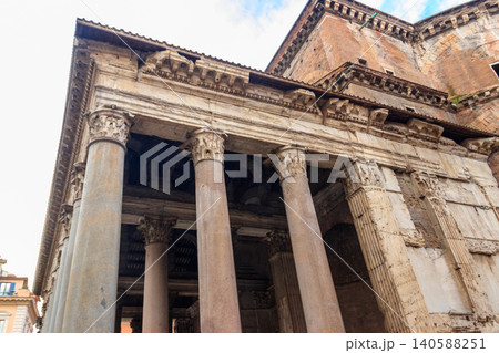 Exterior of Pantheon in Rome, Italy Exterior of Pantheon in Rome, Italy 140588251