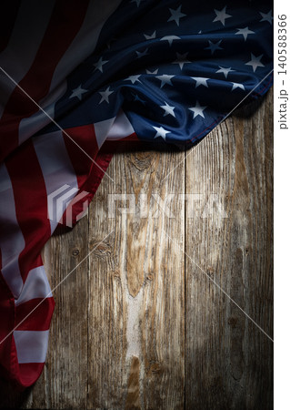 American flag rustic wooden background patriotic American flag rustic wooden background patriotic 140588366