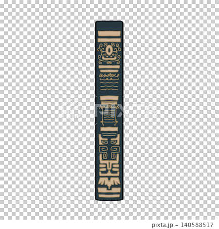 ファンタジー書籍の背表紙(青) ファンタジー書籍の背表紙(青) 140588517