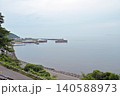 海の見える下灘駅からの景色 140588973