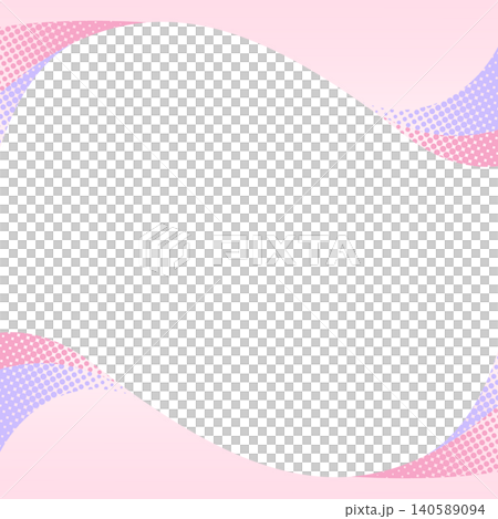 Curved design frame, wave, background, square size Curved design frame, wave, background, square size 140589094