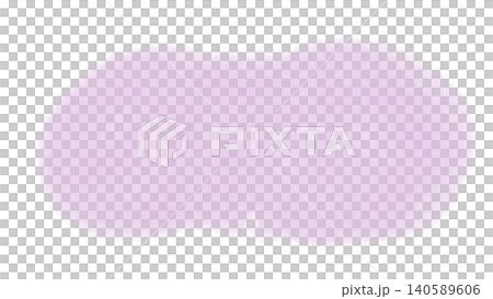 黒背景にラベンダーブルーのグランジ楕円が浮かぶ手描き風透過PNG素材 黒背景にラベンダーブルーのグランジ楕円が浮かぶ手描き風透過PNG素材 140589606
