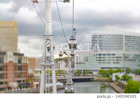 横浜 みなとみらい 中華街 チルトレンズ使用 ミニチュア加工(Ps) 横浜 みなとみらい 中華街 チルトレンズ使用 ミニチュア加工(Ps) 140590385