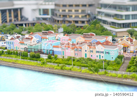 横浜 みなとみらい 中華街 チルトレンズ使用 ミニチュア加工(Ps) 横浜 みなとみらい 中華街 チルトレンズ使用 ミニチュア加工(Ps) 140590412