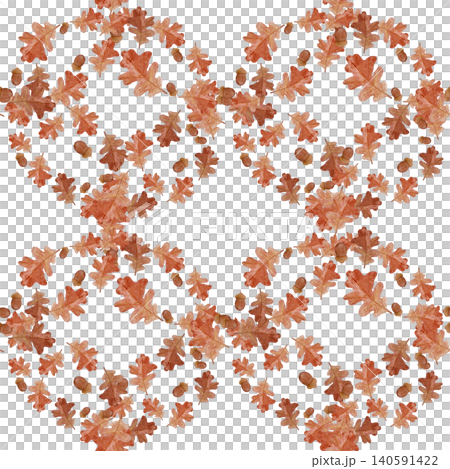 Watercolor seamless pattern with autumn oak leaves and acorns. Hand painted fall foliage background isolated on white. Perfect for fabric, wrapping paper, stationery and seasonal decor Watercolor seamless pattern with autumn oak leaves and acorns. Hand painted fall foliage background isolated on white. Perfect for fabric, wrapping paper, stationery and seasonal decor 140591422
