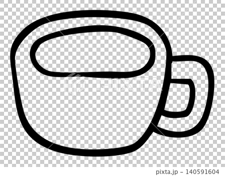 Hand drawn hot coffee cup outline for kid colouring book, cafe, restaurant, drink menu, recipe, department store, supermarket, mart, caffeine, beverage, kitchenware, office snack, breakfast, workloads Hand drawn hot coffee cup outline for kid colouring book, cafe, restaurant, drink menu, recipe, department store, supermarket, mart, caffeine, beverage, kitchenware, office snack, breakfast, workloads 140591604
