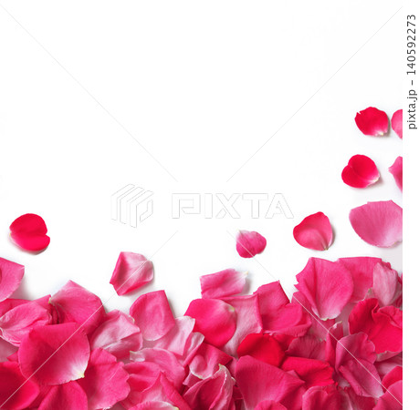 Natural background of rose petals 140592273