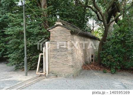 名古屋熱田神宮「信長塀」織田信長! 名古屋熱田神宮「信長塀」織田信長! 140595169