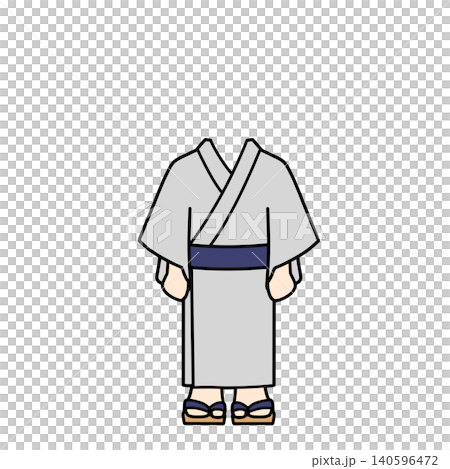 男士浴衣搭配（無臉） 140596472