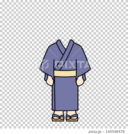 男士浴衣搭配（無臉） 140596476