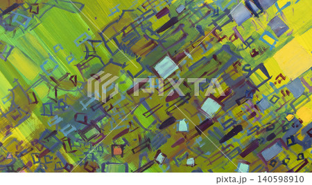 abstraction, oil painting 140598910