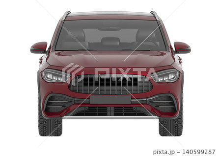 car isolated on transparent background, 3d illustration, cg render car isolated on transparent background, 3d illustration, cg render 140599287