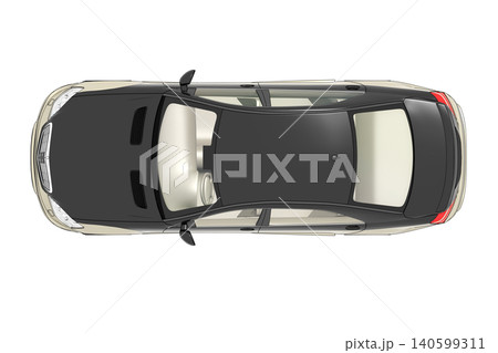 car isolated on transparent background, 3d illustration, cg render car isolated on transparent background, 3d illustration, cg render 140599311