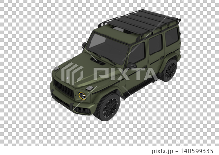 car isolated on transparent background, 3d illustration, cg render car isolated on transparent background, 3d illustration, cg render 140599335