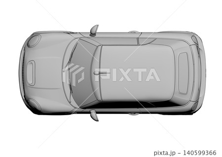 car isolated on transparent background, 3d illustration, cg render car isolated on transparent background, 3d illustration, cg render 140599366