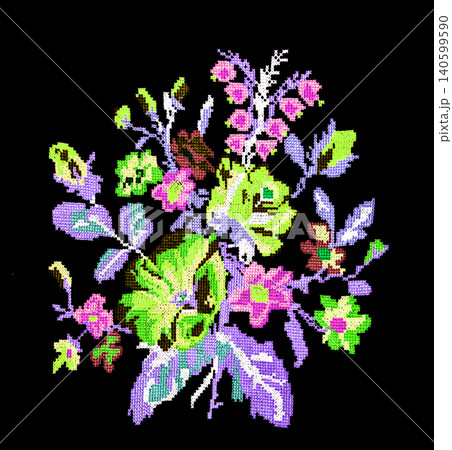 Handmade embroidery, folk arts and crafts 140599590