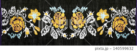 Handmade embroidery, folk arts and crafts Handmade embroidery, folk arts and crafts 140599632