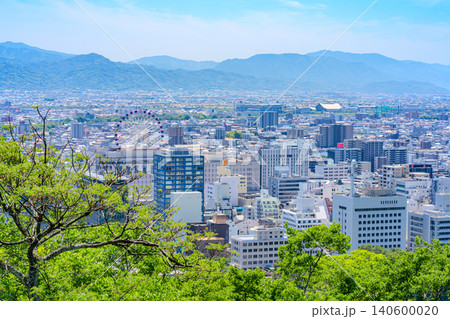 愛媛県松山市の街並み 140600020