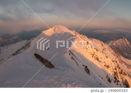 冬の伯耆大山 冬の伯耆大山 140600383