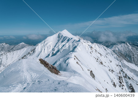 冬の伯耆大山 冬の伯耆大山 140600439