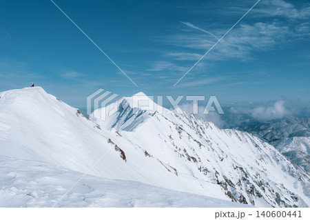 冬の伯耆大山 冬の伯耆大山 140600441