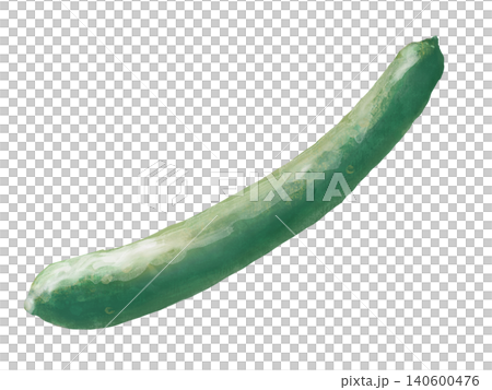 Hand-painted cucumber 140600476