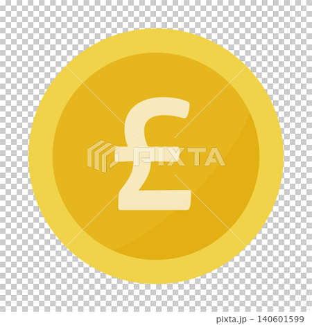 £ (pound) Money icon, gold, simple, coin £ (pound) Money icon, gold, simple, coin 140601599