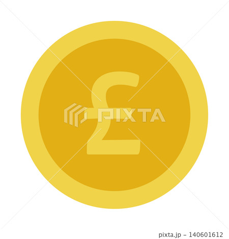 £ ポンド お金アイコン ゴールド シンプル 硬貨 £ ポンド お金アイコン ゴールド シンプル 硬貨 140601612