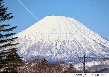 中山峠から見る羊蹄山 中山峠から見る羊蹄山 140601846