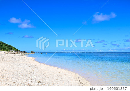 宮古島のとても美しい海の風景 宮古島のとても美しい海の風景 140601887