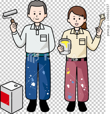油漆生意:一位退伍老兵和一位年輕女子 油漆生意:一位退伍老兵和一位年輕女子 140602037