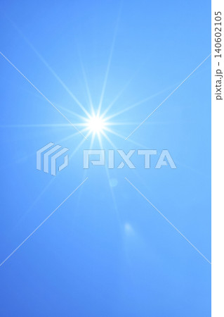 青空と太陽 直射日光 フリースペースイメージ( fix撮影 ) 青空と太陽 直射日光 フリースペースイメージ( fix撮影 ) 140602105